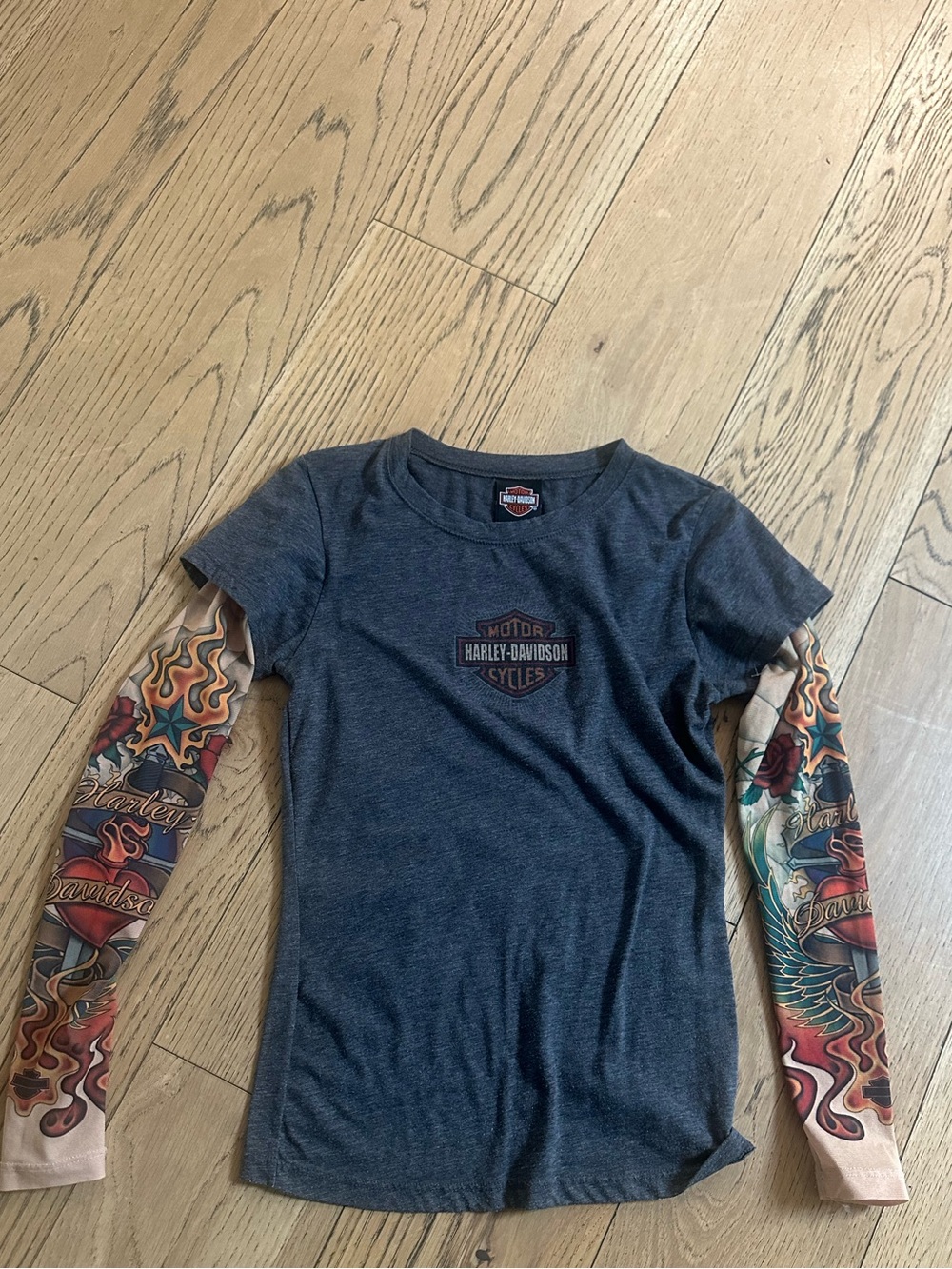 Womens Harley Davidson Long Sleeve Shirt
